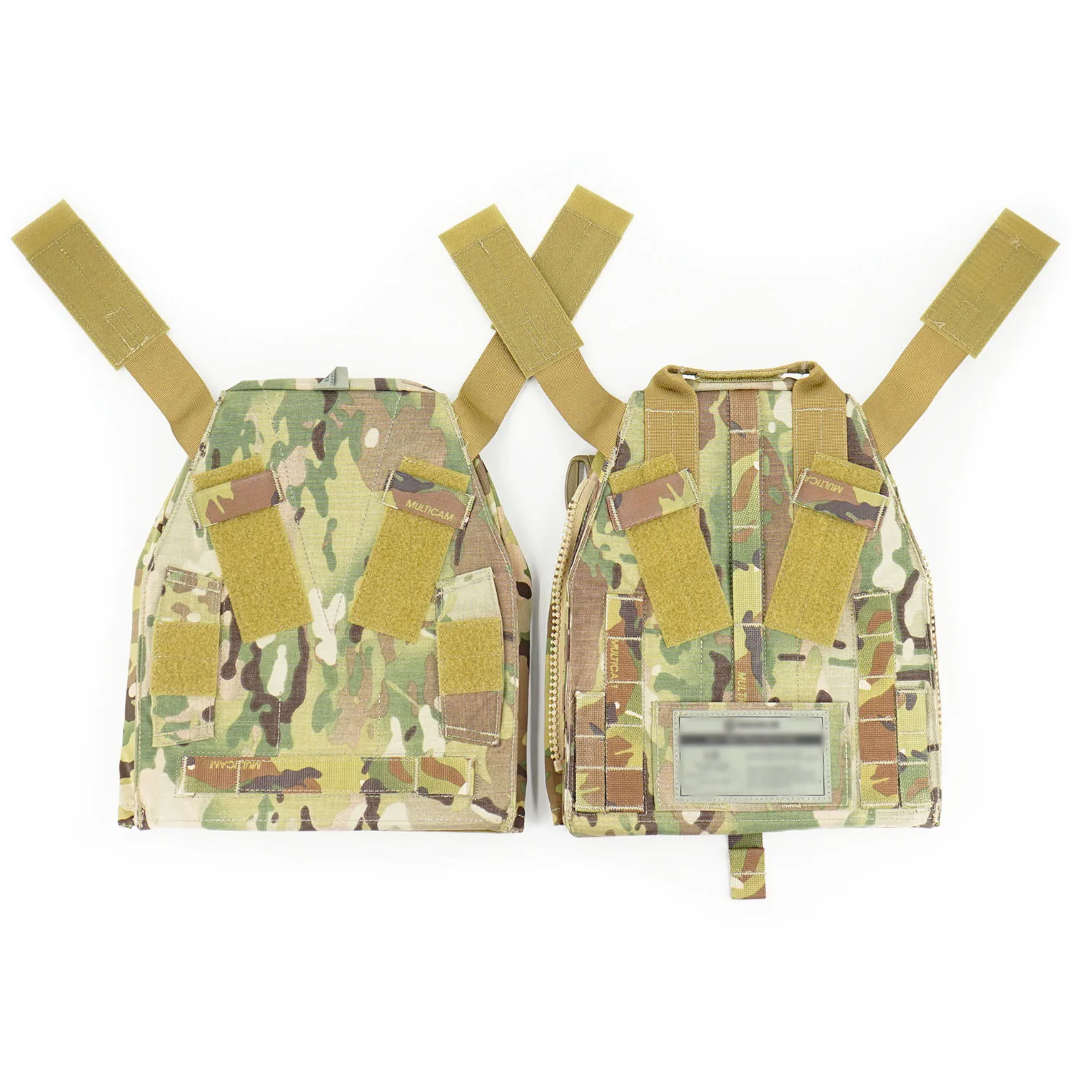 Chaleco táctico para exteriores, conjunto de hombreras delanteras y traseras - imagen 3