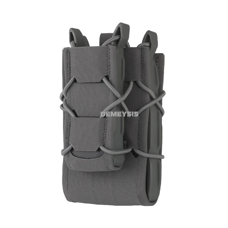Bolsa Molle para revistas 5,56, 7,62 9mm, funda Mag para Rifle, pistola, estuche protector Magaizne para AR15 M4 AK, accesorios de caza, riñonera - imagen 2