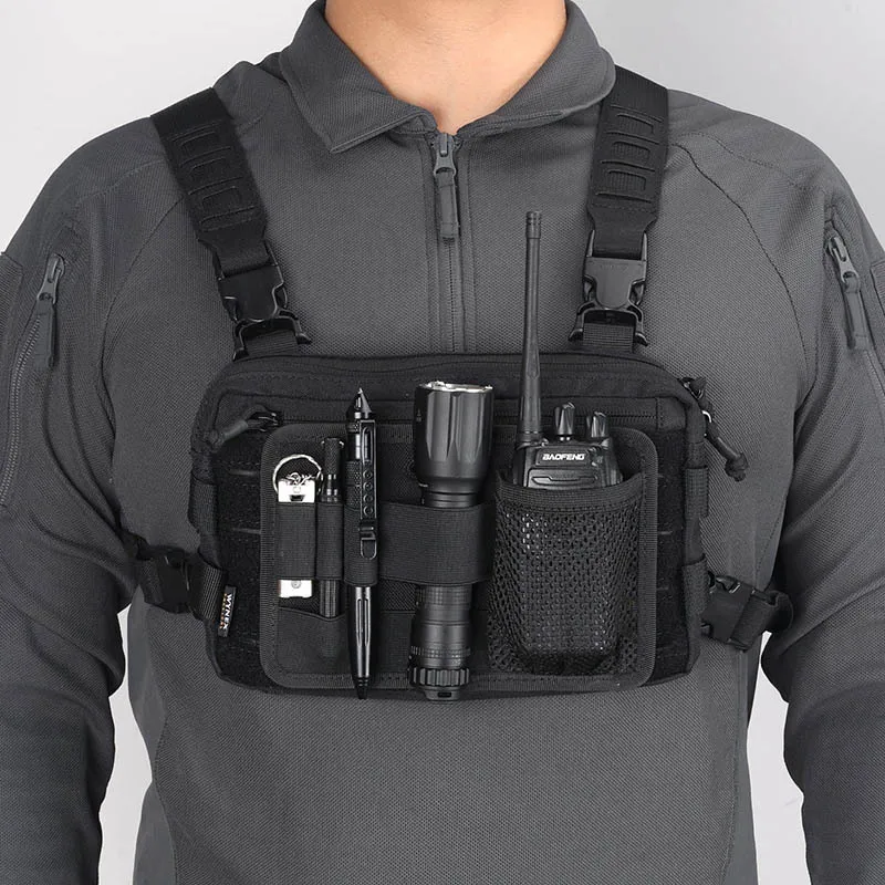 Panel EDC organizer con fijación hook and loop