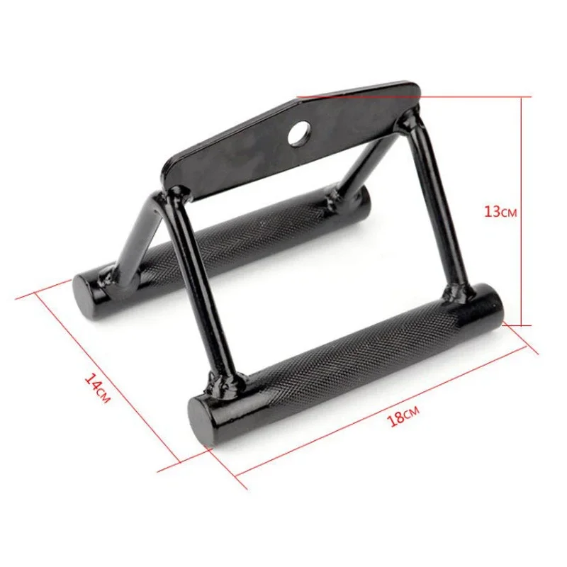 Barra extraíble Lat profesional y cuerda para tríceps, accesorio de Cable de barra en T multiagarre para gimnasio en casa, equipo de máquina de entrenamiento físico - imagen 5