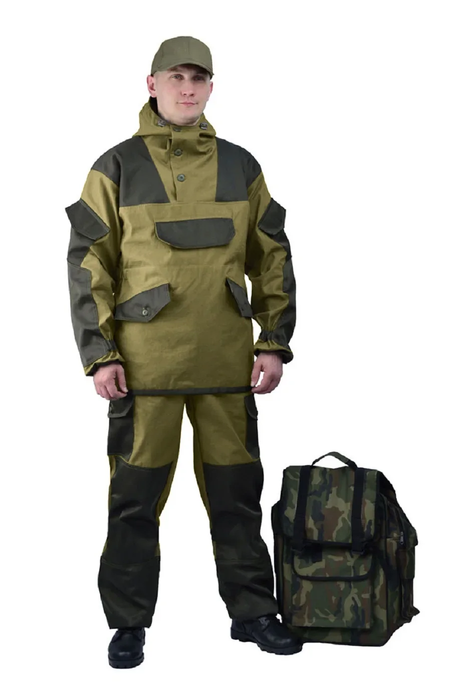 Uniforme de Gorka-4 ruso para hombre, traje de combate de camuflaje de montaña, ropa de caza, uniforme de entrenamiento militar, ropa de trabajo Gorka - imagen 2