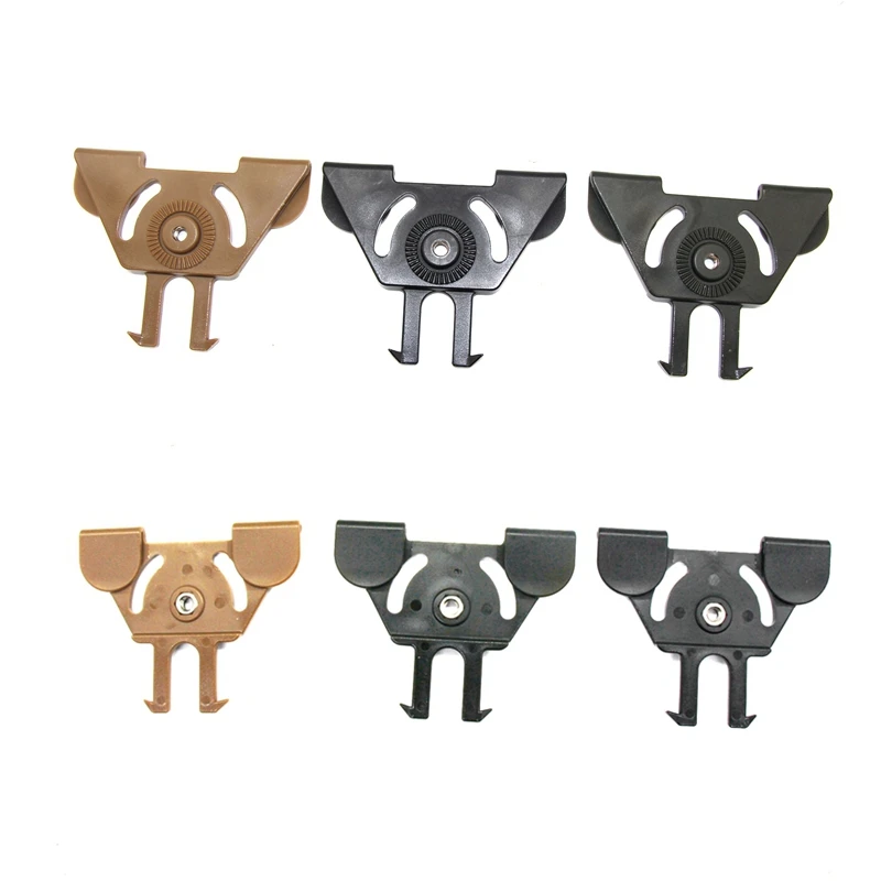 Funda de caza Molle, Kit de desconexión rápida, accesorio de chaleco Molle de 360 grados, adaptador de funda de plataforma para G 17 19 23 - imagen 5