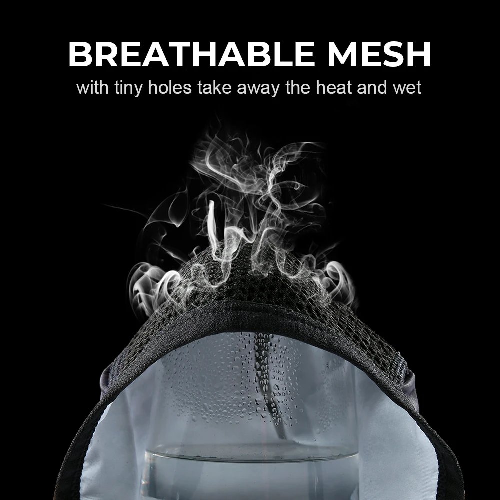 Bandana transpirable con estampado para hombre y mujer, bufanda de tubo para cuello, deporte, correr, senderismo, caza, bicicleta, Camping, motocicleta, máscara de media cara para ciclismo - imagen 3