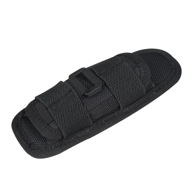 Bolsa para linterna táctica, cinturón, bolsa para antorcha, accesorios de iluminación de caza duraderos, Kits de supervivencia, funda para antorcha giratoria de 360 grados - imagen 4