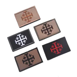 Parche táctico bordado con velcro para mochila estilo caballeros
