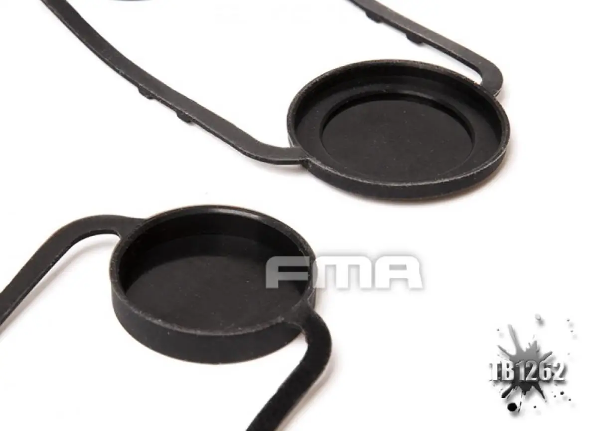 Cubierta de lente de goma táctica FMA para gafas de visión nocturna simulada PVS15 modelo PVS15 NVG cubierta protectora de lente - imagen 5