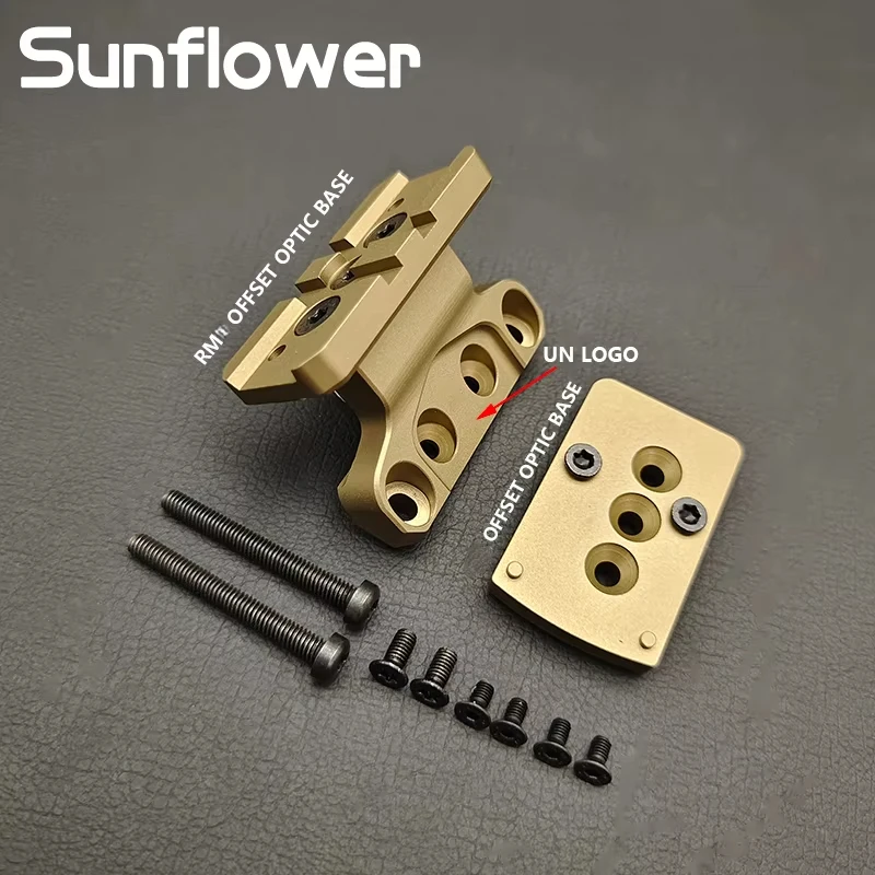 Soporte de elevación de mira para pistola de precisión, altura táctica Airsoft para caza, montaje de alcance rápido LPV RM/montaje apto para riel Picatinny de 20mm - imagen 4