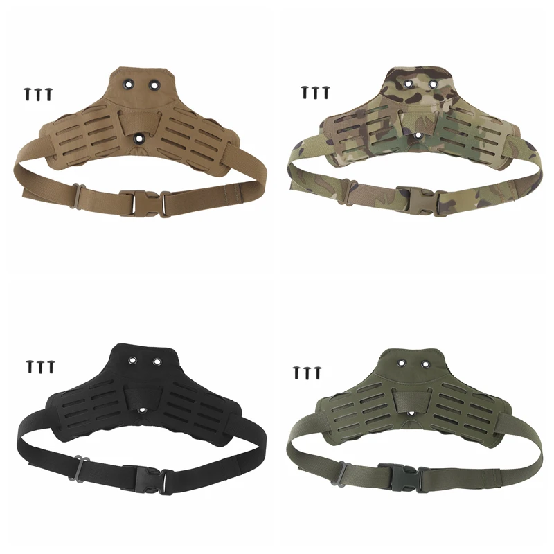 Plataforma de pierna caída para caza, funda de pistola, adaptador de pierna Molle para muslo, plataforma de bucle de cinturón Universal de giro bajo con kit QLS para G - imagen 5