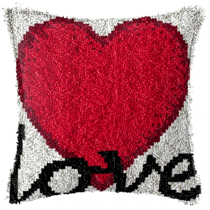 Kit de gancho de pestillo para costura, funda de almohada de cojín Kussen Knooppakket Knoopkussen, Kit de gancho de pestillo, Juego de paquete de almohada de nudo Diy - imagen 3