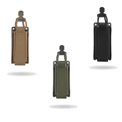 Portacargador 9mm MOLLE elástico para cinturón táctico