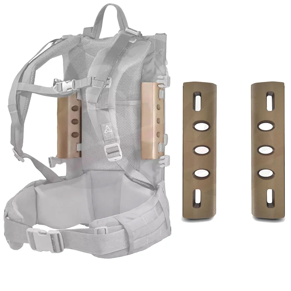 Nueva mochila táctica de caza 3D, mochila colgante, sistema de soporte desmontable, almohadilla lateral, Material BVS, cojín largo (1 par) - imagen 2