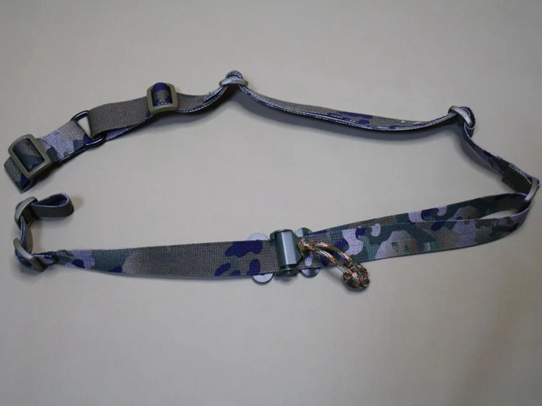 Correa de hombro táctica de ajuste rápido para exteriores, correa de pistola táctica, correa de conmutación de un solo/doble punto - imagen 3