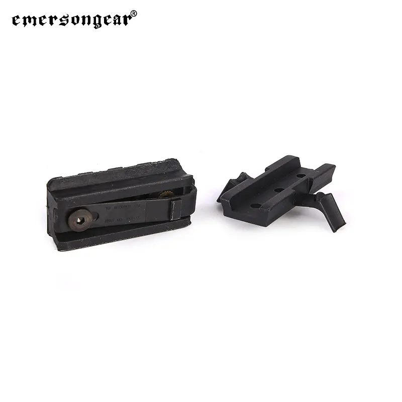 Emersongear-casco táctico rápido, conjunto de montaje de plástico, soporte de riel de fijación para casco, tiro, Airsoft, senderismo, caza, combate EM5669