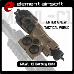 Element MAWL-C1 Caja de Batería Táctica MOLLE Operativa para Láser