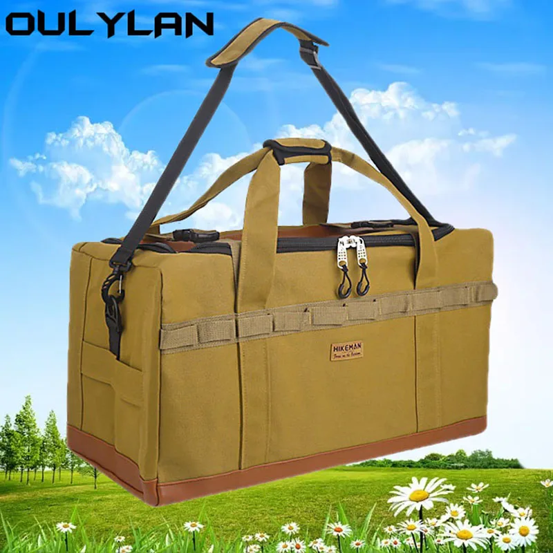 Bolsa de equipaje impermeable para exteriores, almacenamiento de accesorios de Picnic, mochila alta de gran capacidad de 120L, suministros de Camping, bolsa de viaje plegable