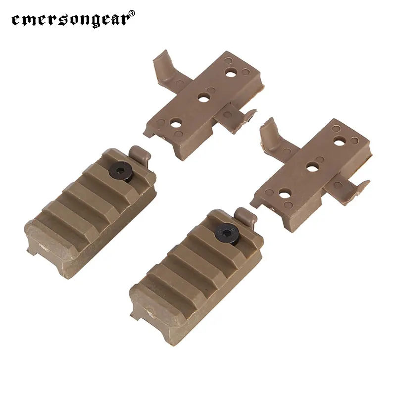 Emersongear-casco táctico rápido, conjunto de montaje de plástico, soporte de riel de fijación para casco, tiro, Airsoft, senderismo, caza, combate EM5669 - imagen 4