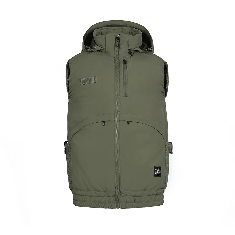 Emersongear-chalecos de invierno con etiqueta azul "Thunderbird", chaqueta repelente al agua, abrigo cálido, impermeable, para acampar, senderismo, Deportes de caza