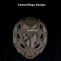 Parches camuflaje casco táctico adhesivos con gancho MOLLE compatible