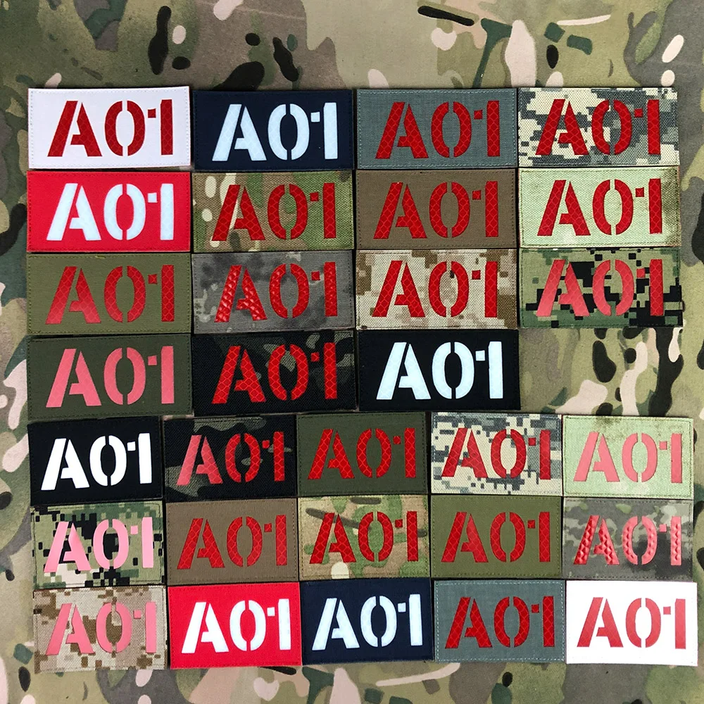 Parche personalizado de Material reflectante de corte láser, cinta de nombre de señal de llamada de Radio, letras negras, tácticas de moral, militar, Airsoft - imagen 3