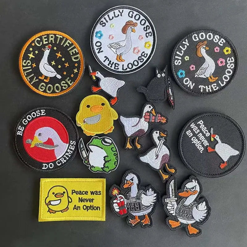 Parche táctico bordado con velcro – Animales para uniforme militar - imagen 4
