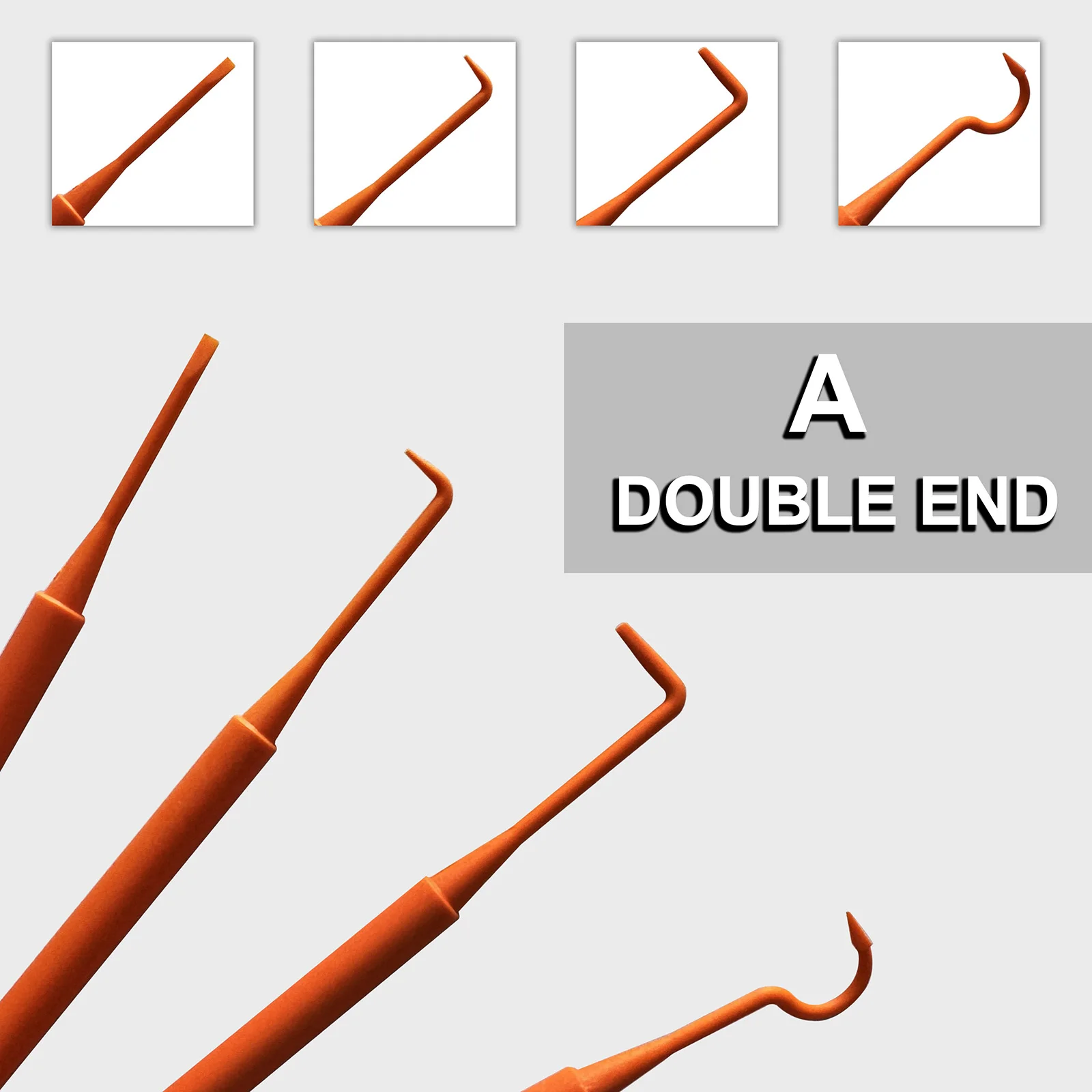 Juego de selección de nailon con gancho de doble extremo, Kit de limpieza Universal para Rifle táctico de caza, herramienta de limpieza de coche, accesorios, herramienta detallada - imagen 2