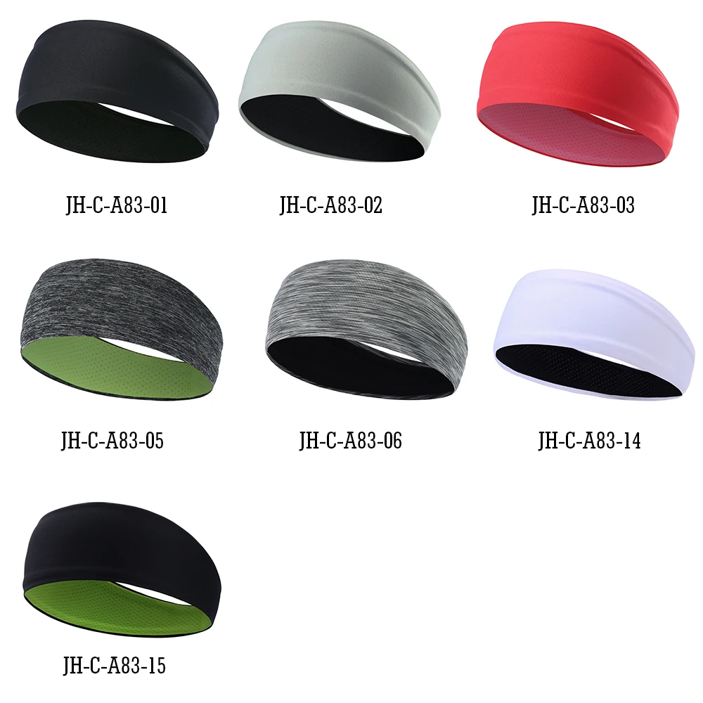 Deporte correr banda para el sudor baloncesto Fitness ciclismo Yoga gimnasio cabeza banda para el cabello pañuelo de secado rápido diadema de tenis hombres mujeres verano - imagen 4