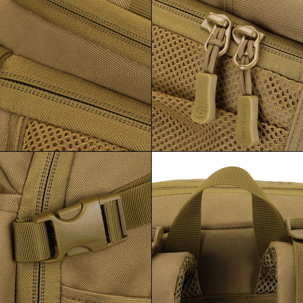Mochila táctica PROTECTOR PLUS impermeable MOLLE para caza y camping - imagen 4