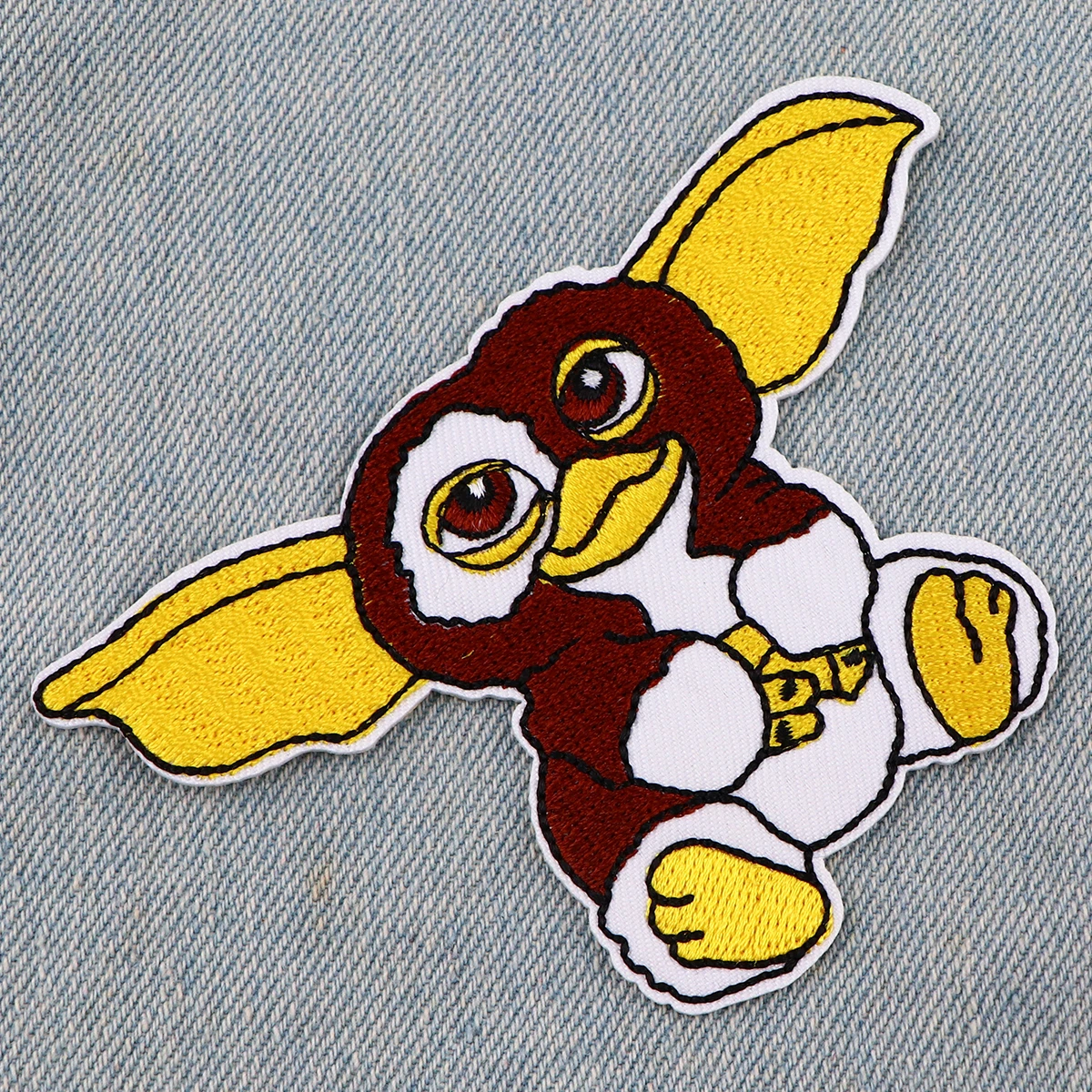 Parche de monstruo bonito, parches bordados para planchar para ropa, parches de película para ropa, pegatinas de costura Punk, apliques - imagen 4