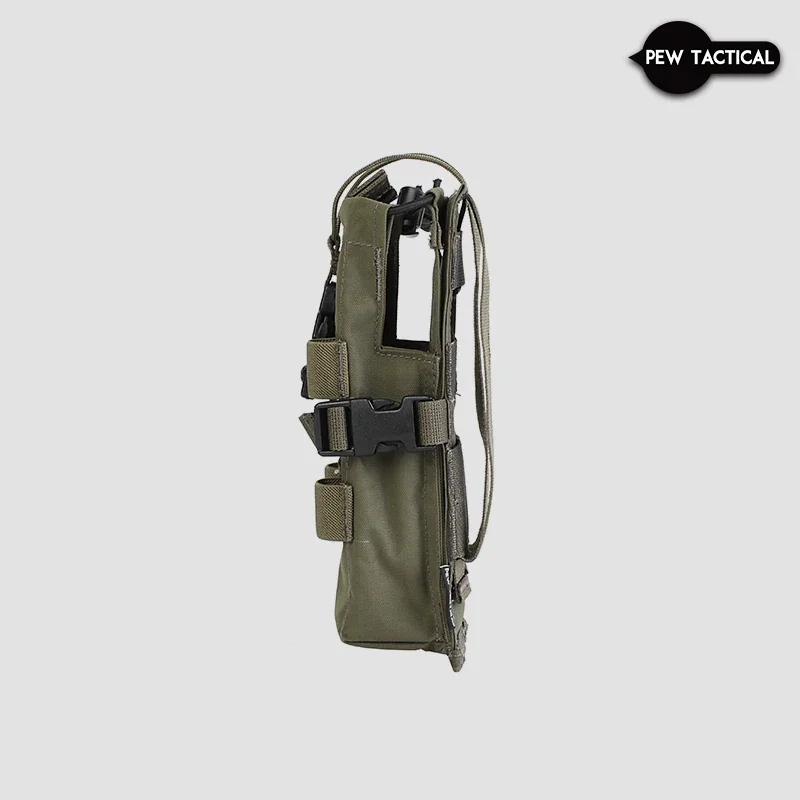 PEW TACTICAL Molle PRC-152 Bolsa de radio desplegable/inclinable Accesorios Airsoft - imagen 4