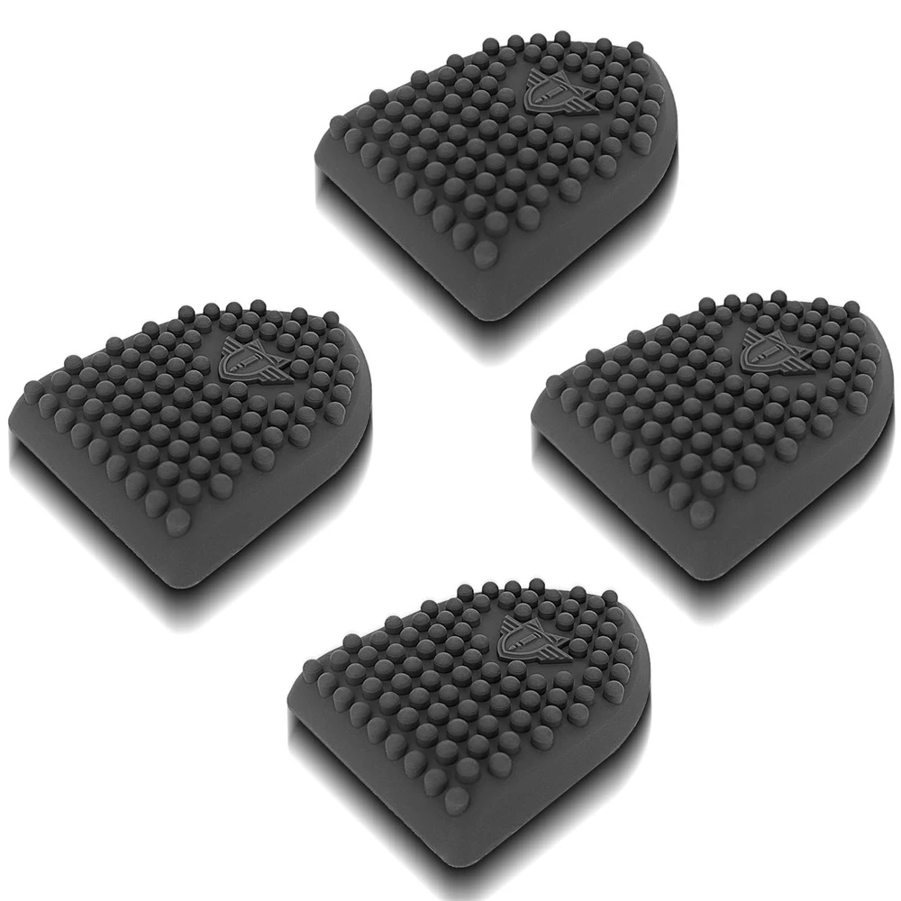 2/4 Uds funda de pistola de silicona cuña IWB funda de pistola almohadillas de cuña apéndice llevar funda de pistola respaldo apéndice de silicona cuña de transporte