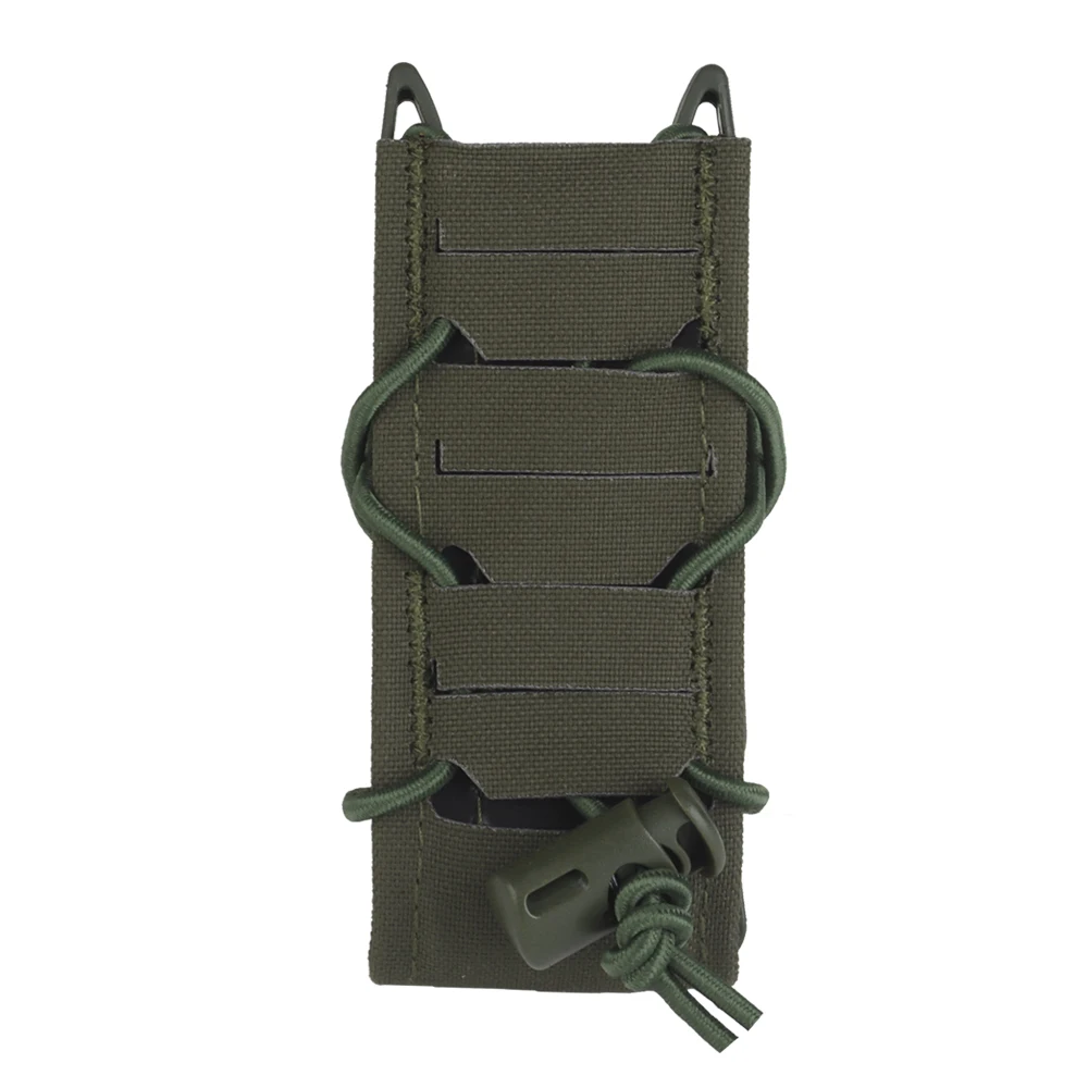 Bolsa de revista rápida de 9mm V2 tipo tigre, linterna para caza al aire libre, funda para cuchillo, soporte para Mag Airsoft, bolsa MOLLE, cinturón táctico - imagen 5