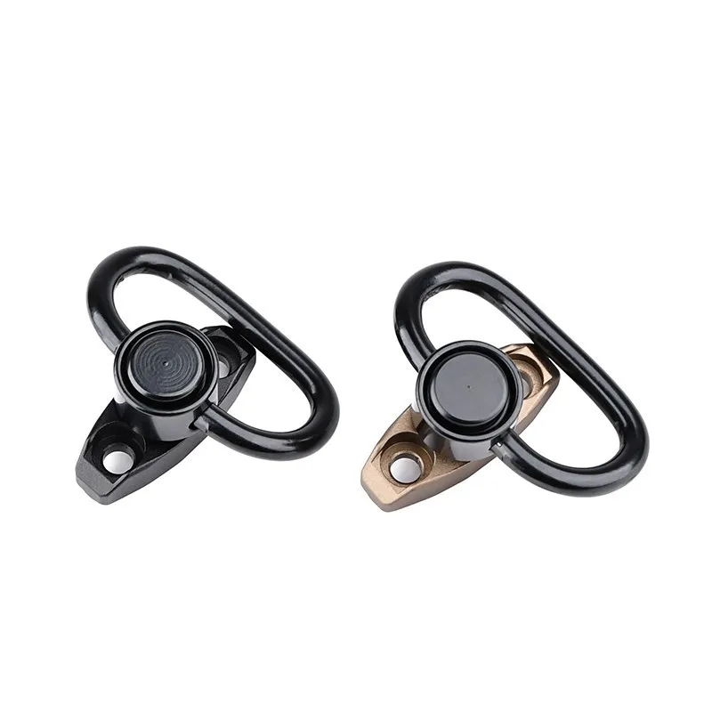 Hebilla de montaje de eslinga QD de Metal, adaptador de montaje giratorio de botón BCM táctico, Base de liberación rápida Qd para accesorios de caza Mlok Keymod - imagen 3