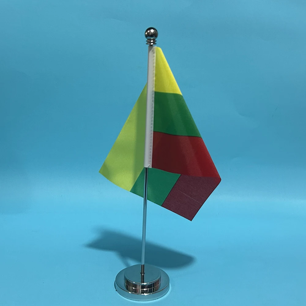Bandera escritorio Lituania – Nacional para mesa o despacho - imagen 4