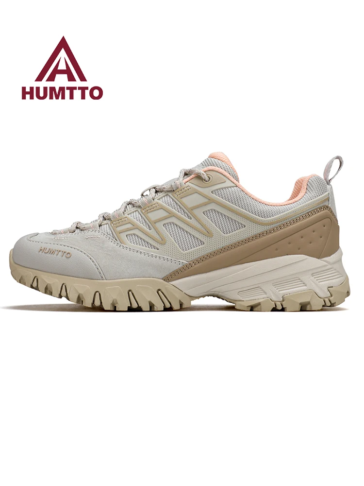 Zapatos de senderismo HUMTTO para hombre, botas de caza para acampar y escalar al aire libre, zapatillas de Trekking para mujer, calzado deportivo informal para Wakling todoterreno - imagen 3