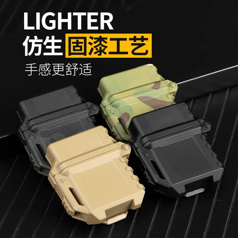 Estuche para encendedor táctico Molle Bionic proceso de laca sólida zippo universal (sin inserto) - imagen 4