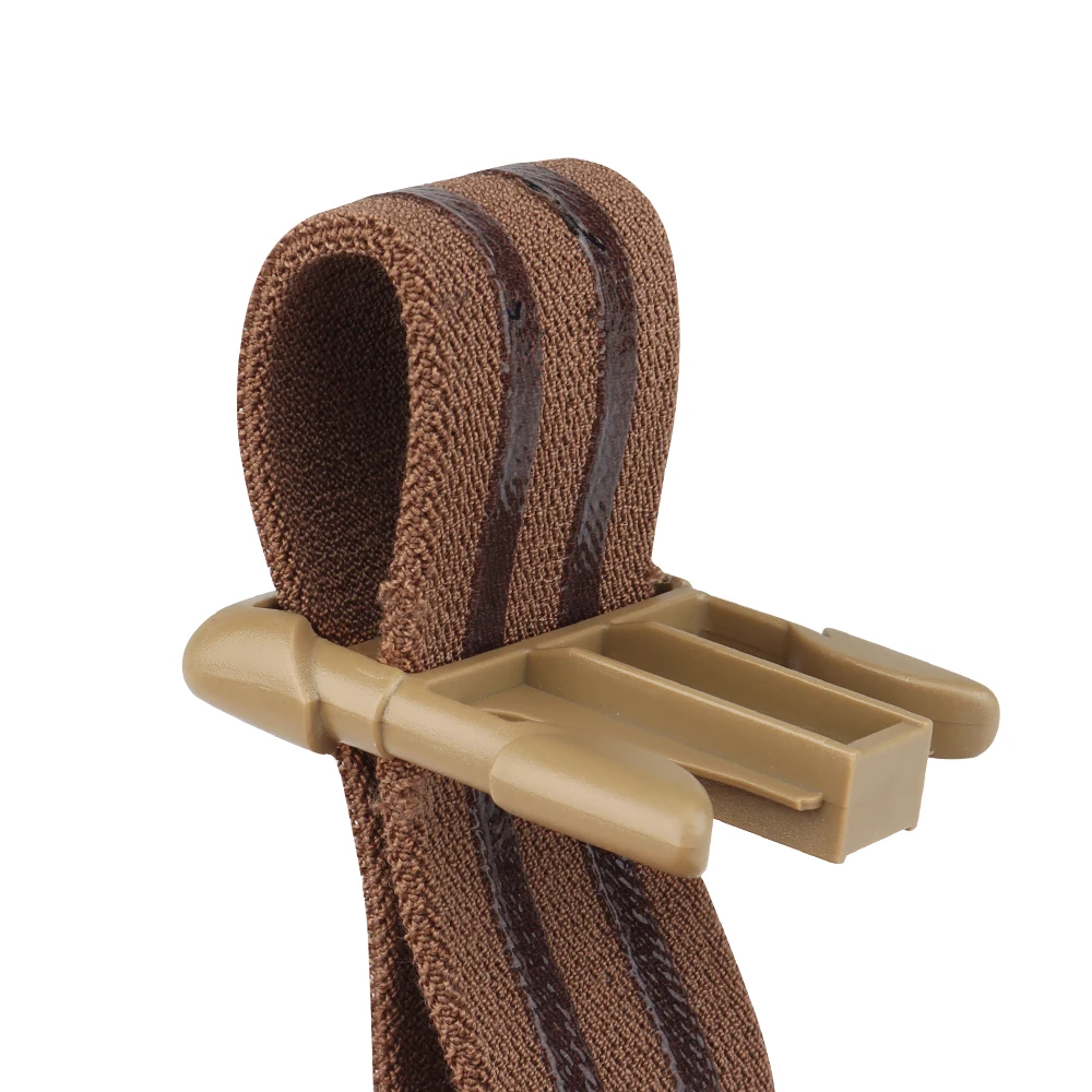 Correa táctica muslo MOLLE elástica para funda universal caza - imagen 4