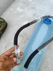 Bolsa de agua para una sola persona al aire libre, mochila, camping portátil, senderismo, bolsa de almacenamiento de agua de tres litros, senderismo