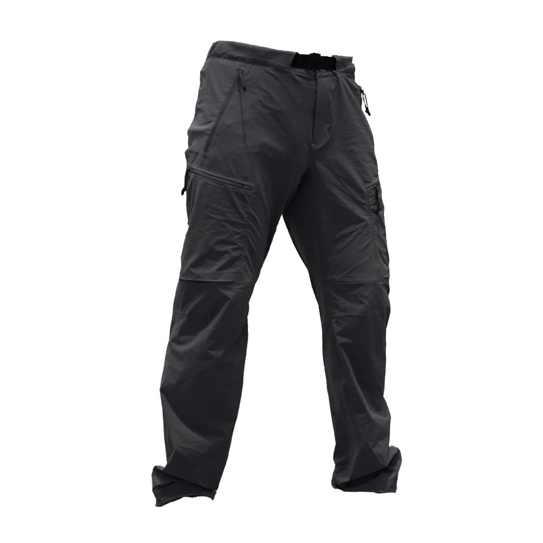 Pantalones de asalto transpirables impermeables de cáscara de naranja elásticos de cuatro lados de nailon para deportes al aire libre - imagen 4