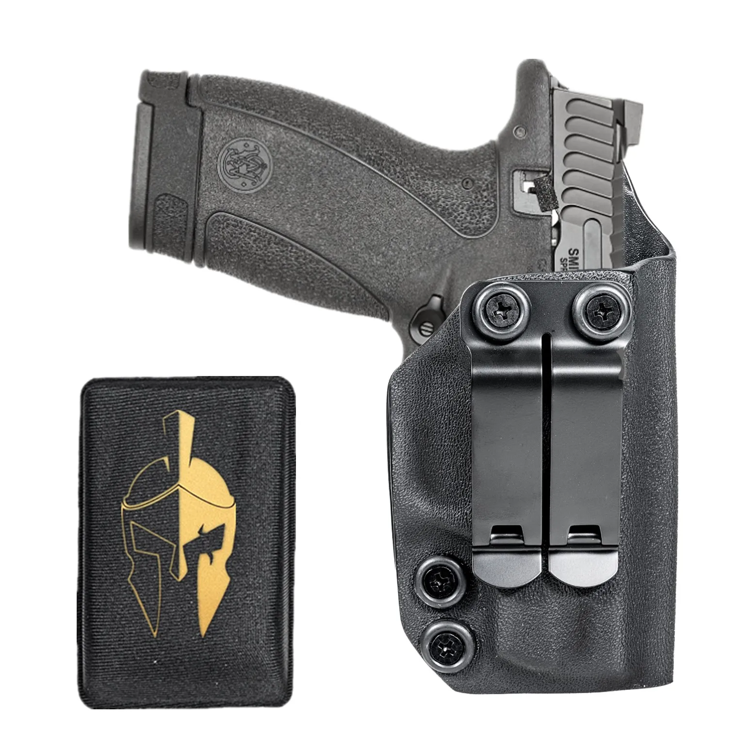 Funda Kydex IWB con almohadilla de espuma cómoda, Kit de cuña para Smith & Wesson Bodyguard 2,0 380, cinturilla interior, transporte de apéndice