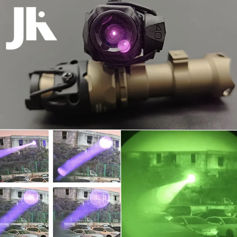 KIJI-K1-3 táctico K1, luz de explorador ajustable, iluminación de 850nm, K3, IR, linterna de Metal para arma de caza, K10, nuevo - imagen 3