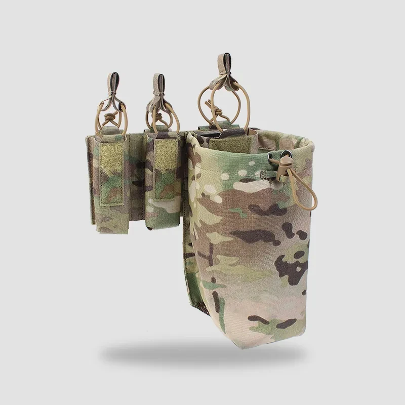 Cinturón táctico PRMD, bolsa Molle de 9mm y 556/762 de liberación rápida, accesorios para Airsoft de caza - imagen 3