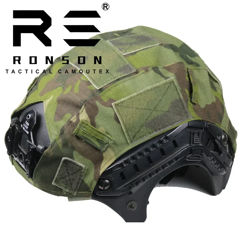 Camuflaje de nieve noche del desierto MCBK MC MCTP grande cinco hojas EMR camuflaje ruso táctico CS cubierta de casco rápido tela - imagen 5