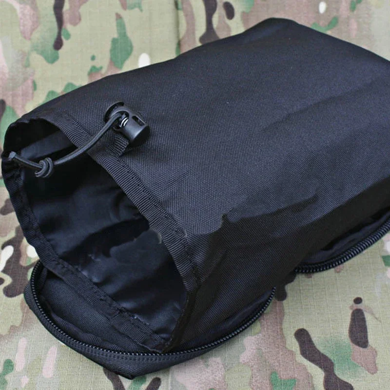 Emersongear Bolsa magnética de desechos invisibles Reciclaje Cuerpo de Marines Bolsa para revistas con cordón público - imagen 5