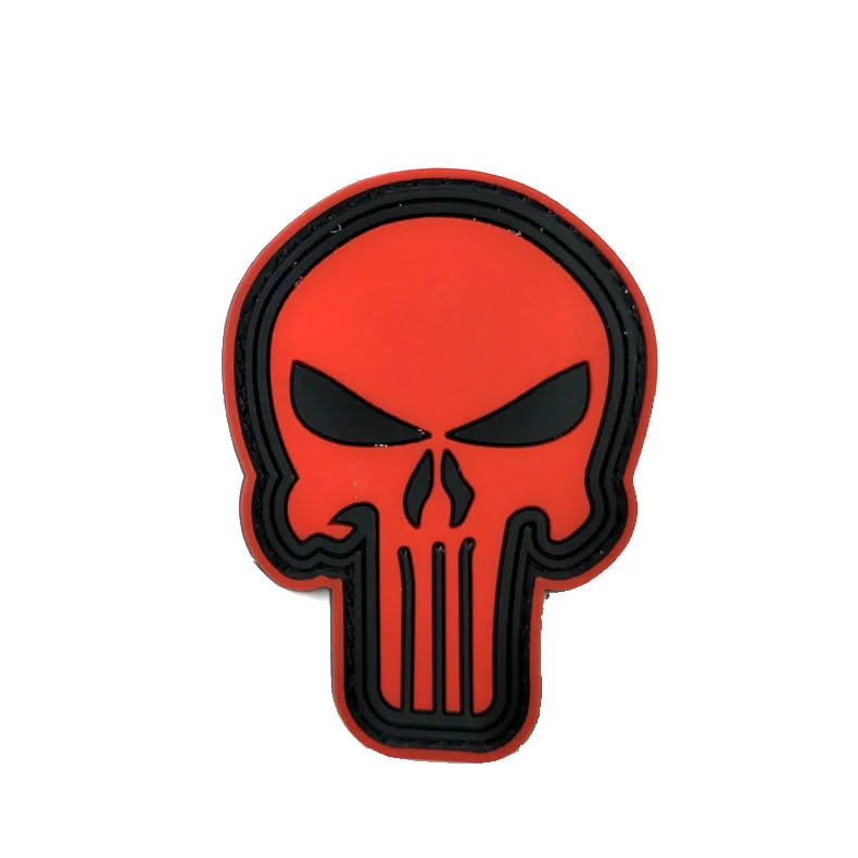 Parches de ganchos de PVC para chaleco táctico, brazalete de Motor, pegatina de mochila impermeable, insignias de apliques para bolsa de ropa - imagen 5