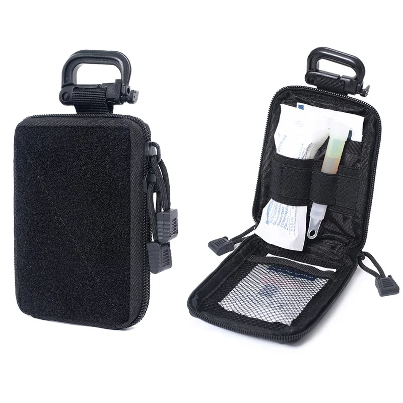 Molle Mini bolsa pequeña IFAK EMT, paquete de botiquín de primeros auxilios portátil de emergencia (solo bolsa), bolsa médica, riñonera, bolsa de utilidad - imagen 2