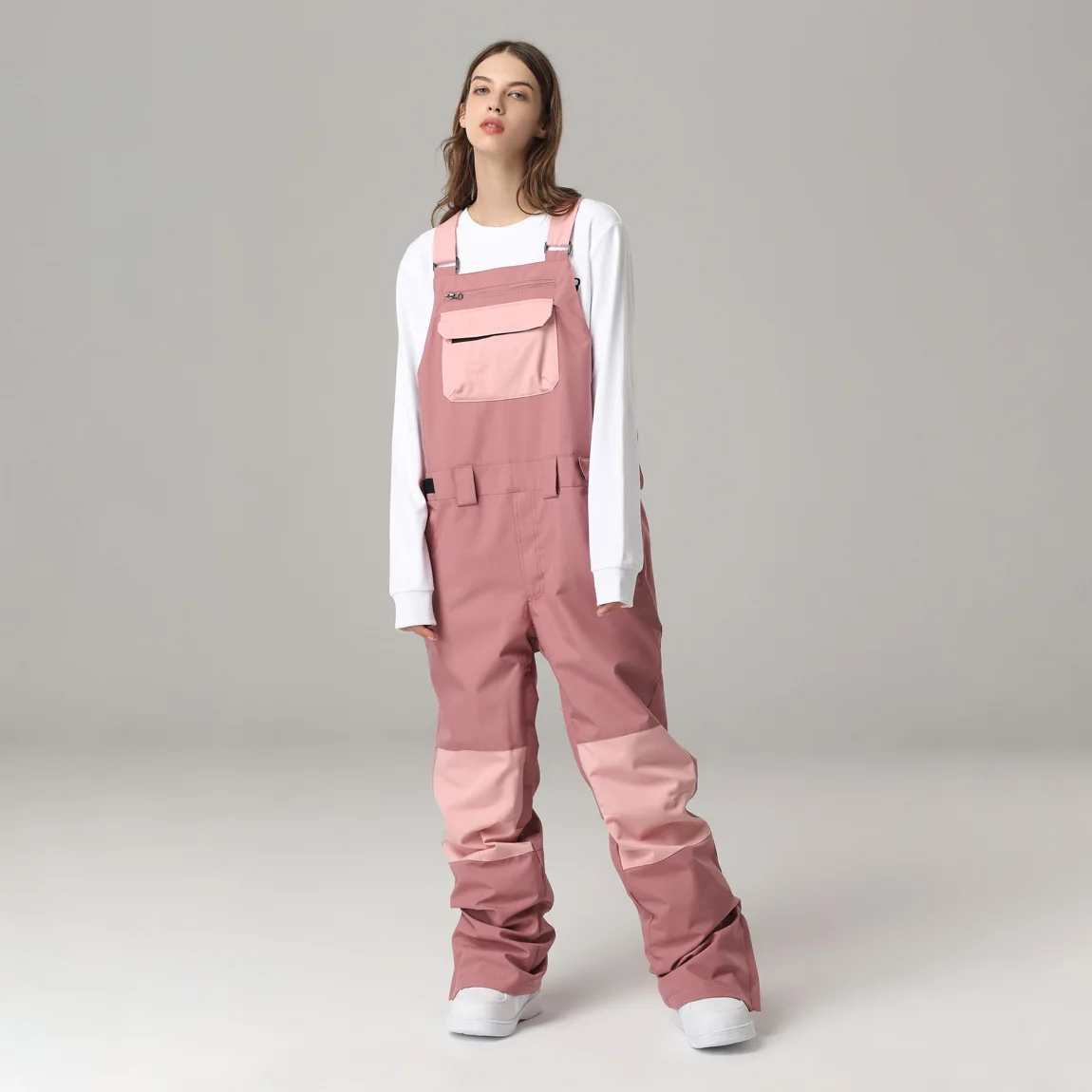 SEARIPE, pantalones de esquí para mujer, pantalones de Snowboard para parejas de invierno, traje de esquí reflectante para hombre, equipo de esquí cálido impermeable - imagen 4