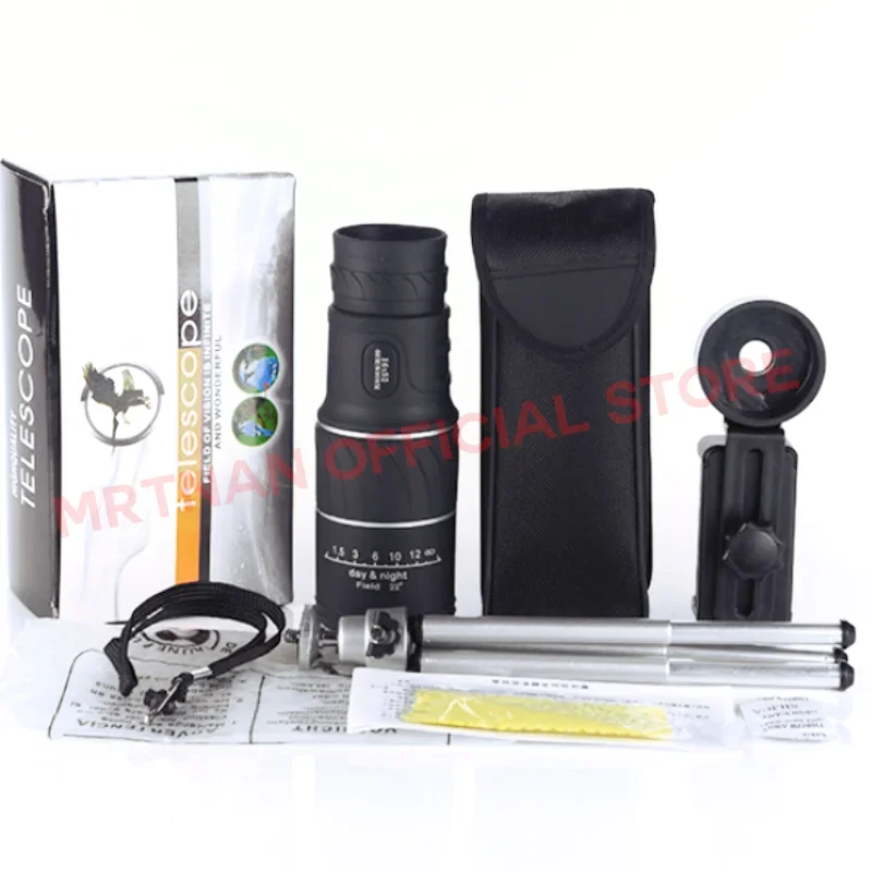 Telescopio monocular HD nocturno portátil para exteriores y senderismo