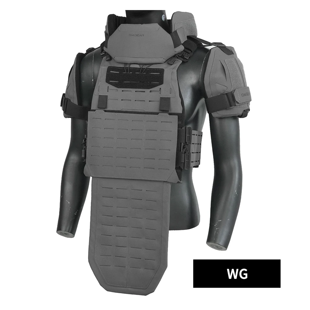 DMGear-chaleco táctico con protección para la entrepierna, traje de protección para la ingle, cuello, hombro, Arrmor, Airsoft, equipo de bolsa de armadura corporal - imagen 5