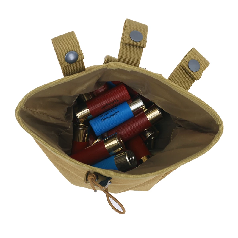 Bolsa táctica MOLLE para despejo, bolsa de recuperación EDC de utilidad, bolsa para revistas, bolsa de almacenamiento de reciclaje, accesorios de caza - imagen 5