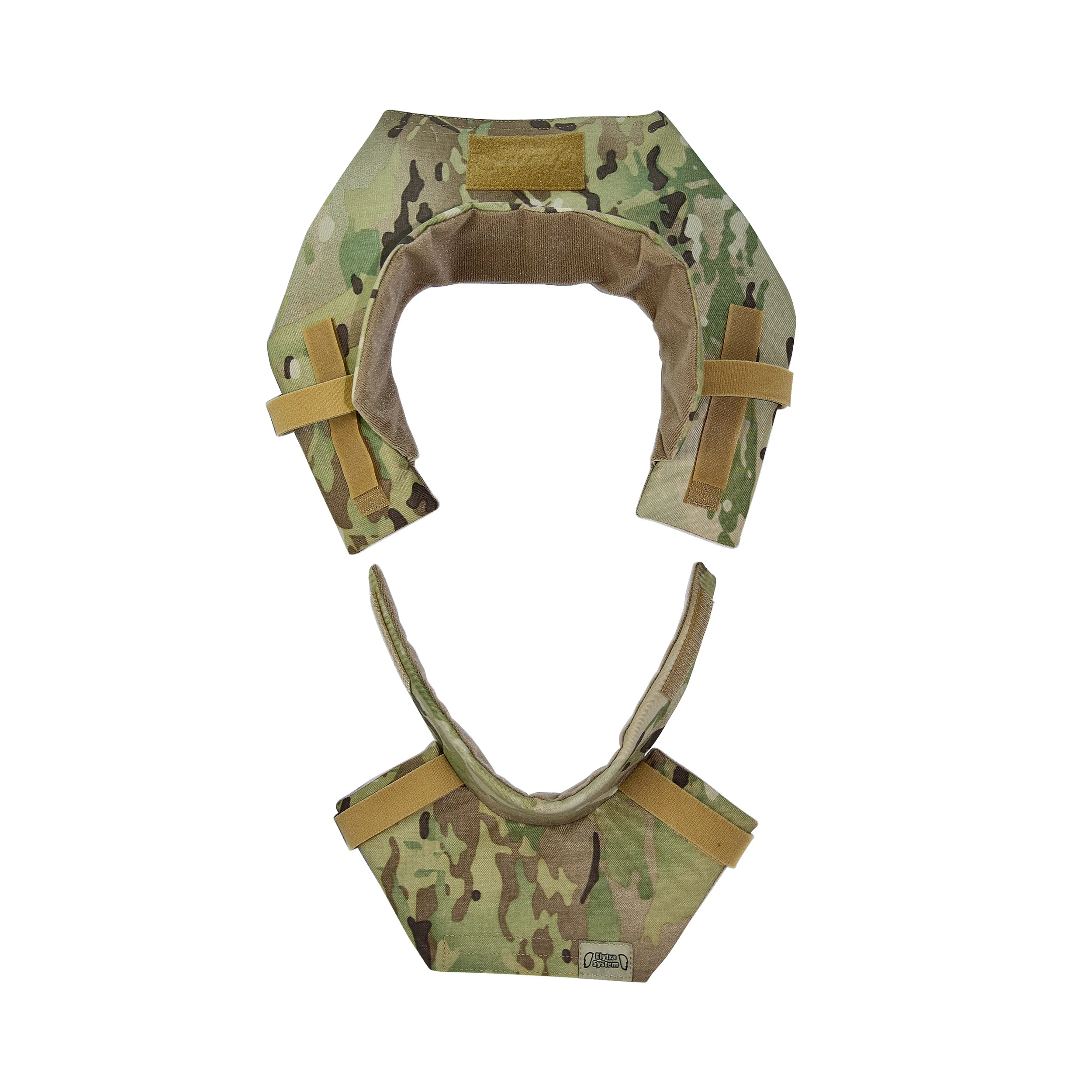 Protección táctica protección de cuello ajustable protección de entrepierna Molle protección de hombro multifuncional desmontable - imagen 3